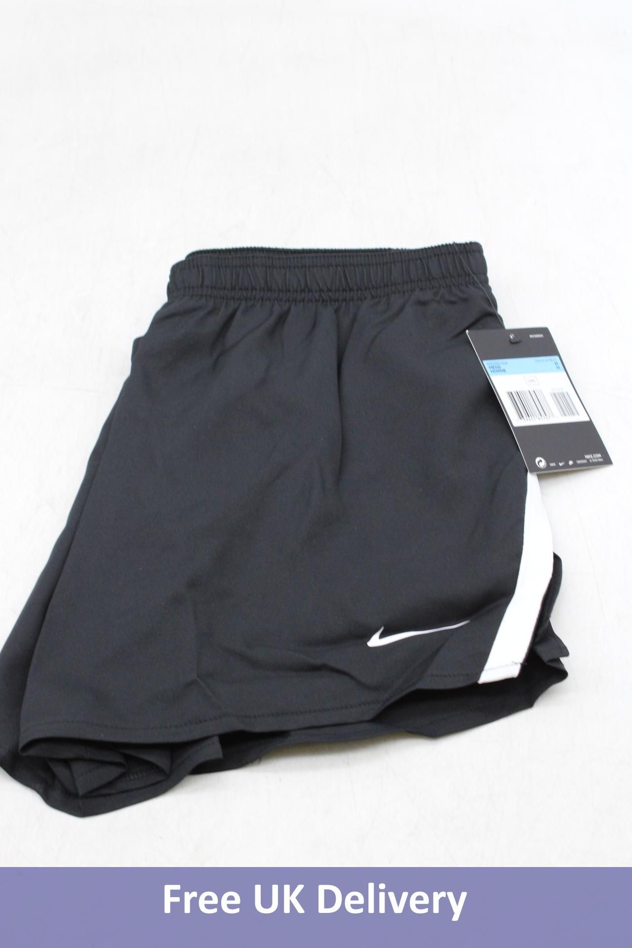 Five Pairs of Nike Track & Field 2" Running Shorts, Black, X-Large