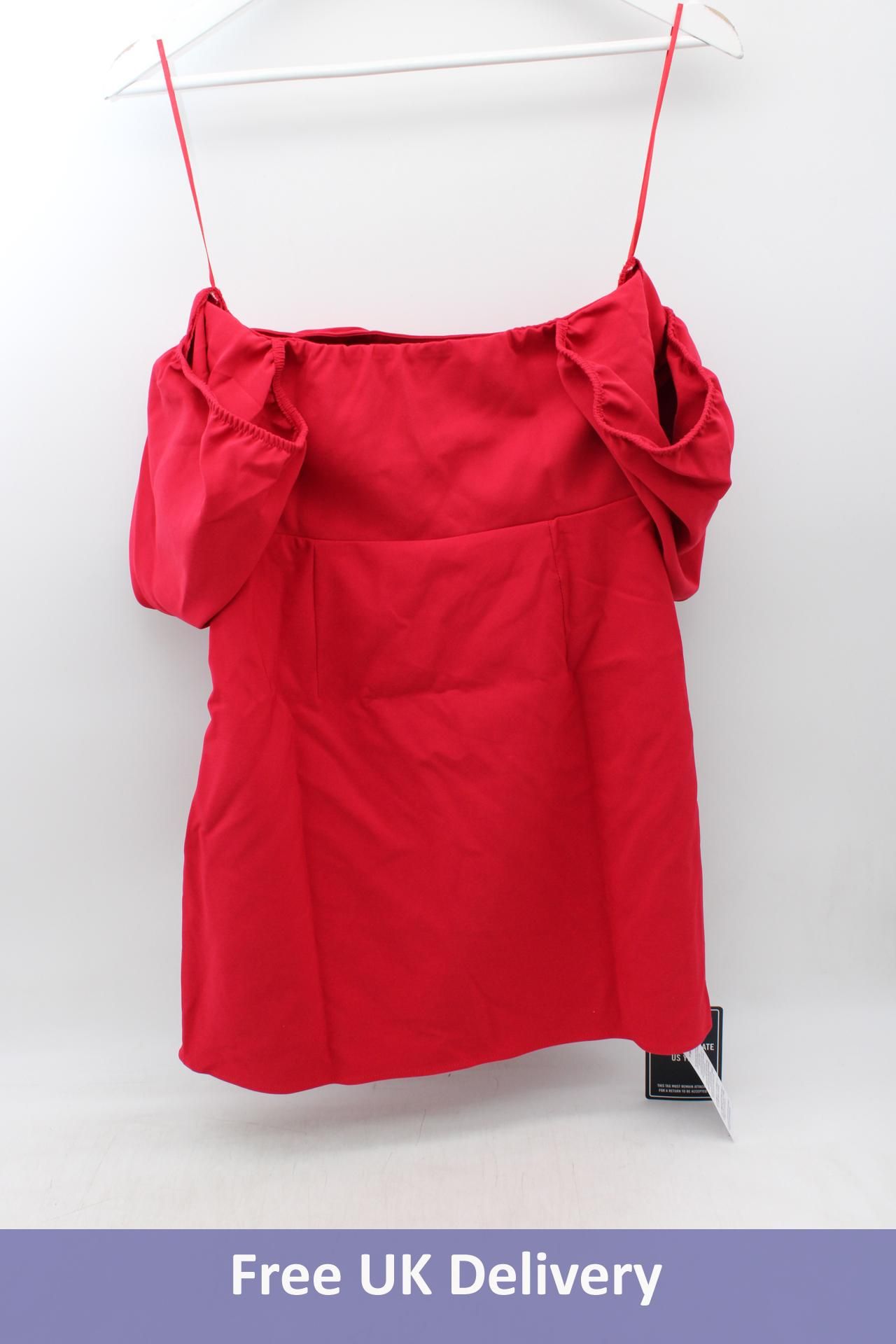 Hollister California Dress, Red, Size M