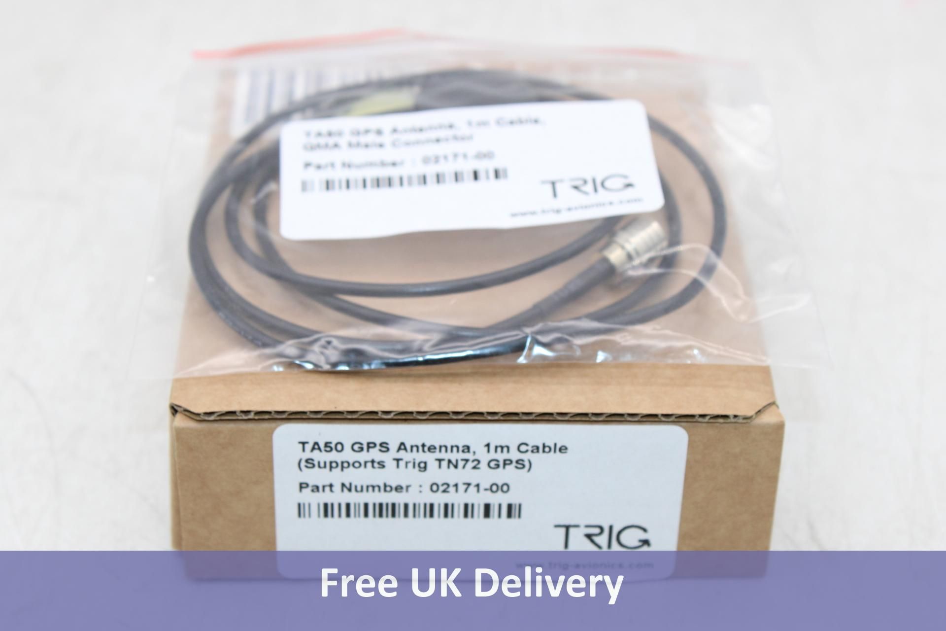 Trig TA50 Compact GPS Antenna Part Number 02171-00