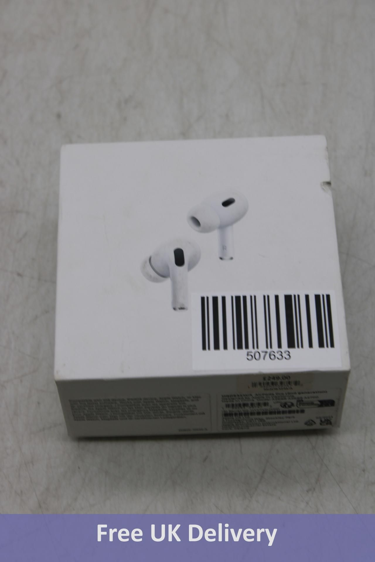 Apple AirPods Pro 2nd Generation, MQD83ZM/A. Used, Not Tested