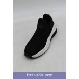 Carvela Elevate Trainers, Black/White, Size 39, No Box