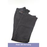 Diesel Bootcut and Flare Jeans 1969 D-Ebbey, Black, 0TFAS, W 26, L 32