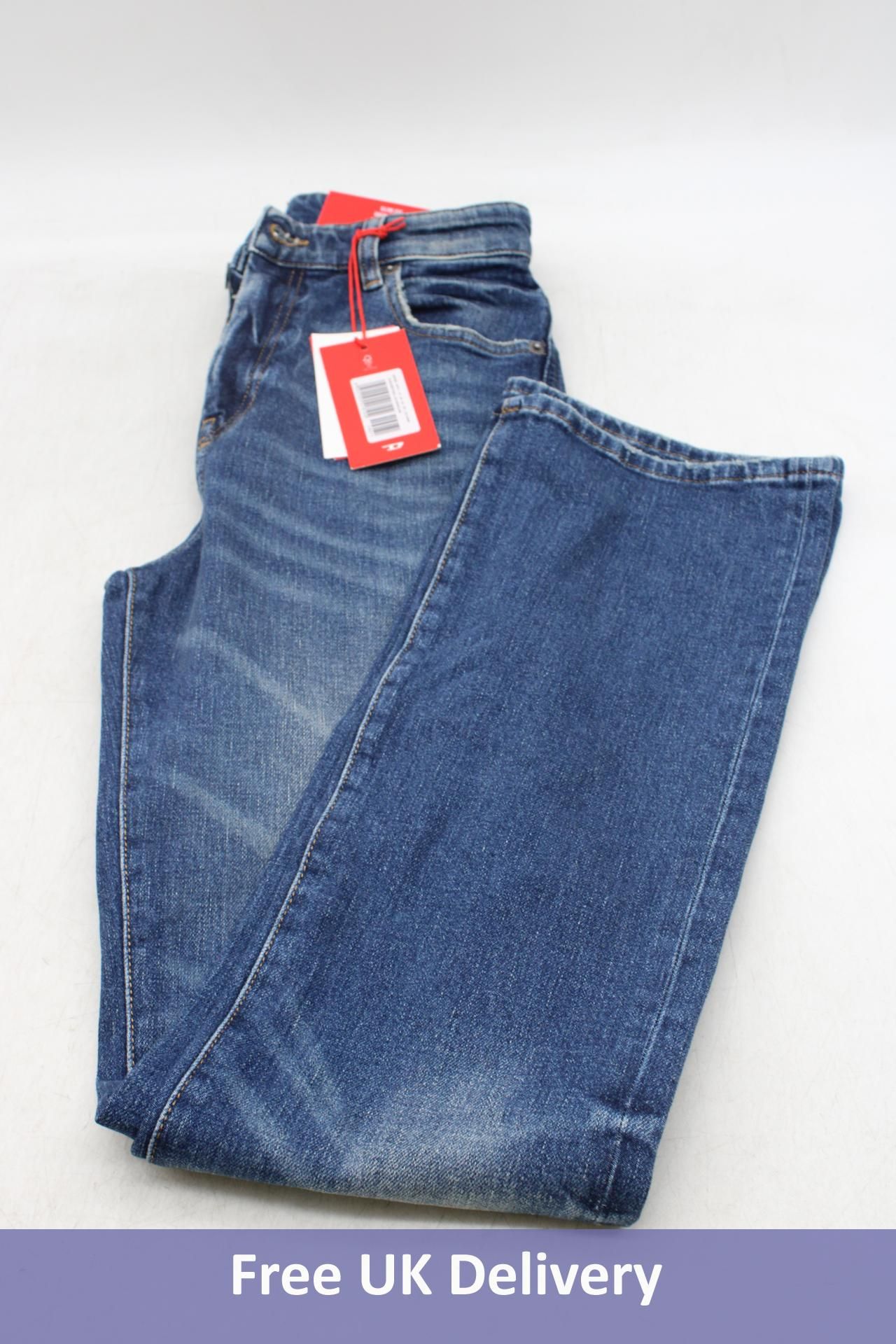 Diesel Bootcut and Flare Jeans D-Escription, 007L1, Blue Denim, W 26, L32