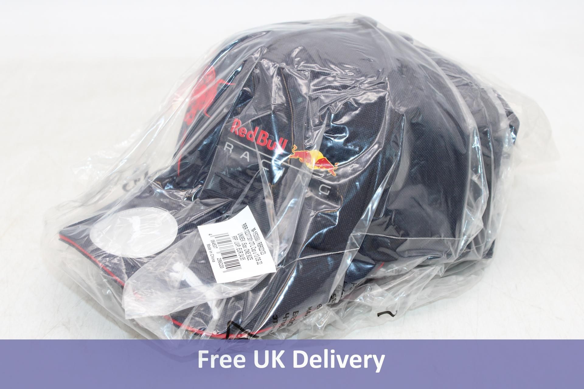 Two Red Bull Puma Racing Team Cap, Navy Blue, One Size