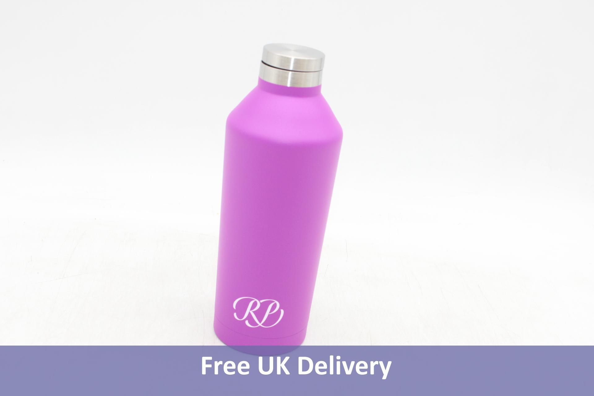 Six Russian Pointe Stainless Steel Water Bottle, Purple