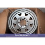 Dotz Orpy Alcar Stahlrad 16Inch Alloy Wheel, Silver. Box damaged