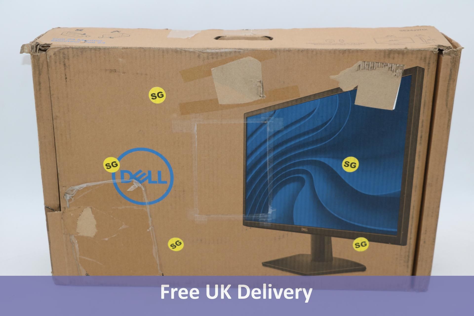 Dell SE2422HX Full HD 24 Inch Monitor, Black. Box damaged