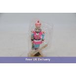 Twelve Bonjour Fete Rainbow Small Colonel 9" Cupcake Nutcrackers