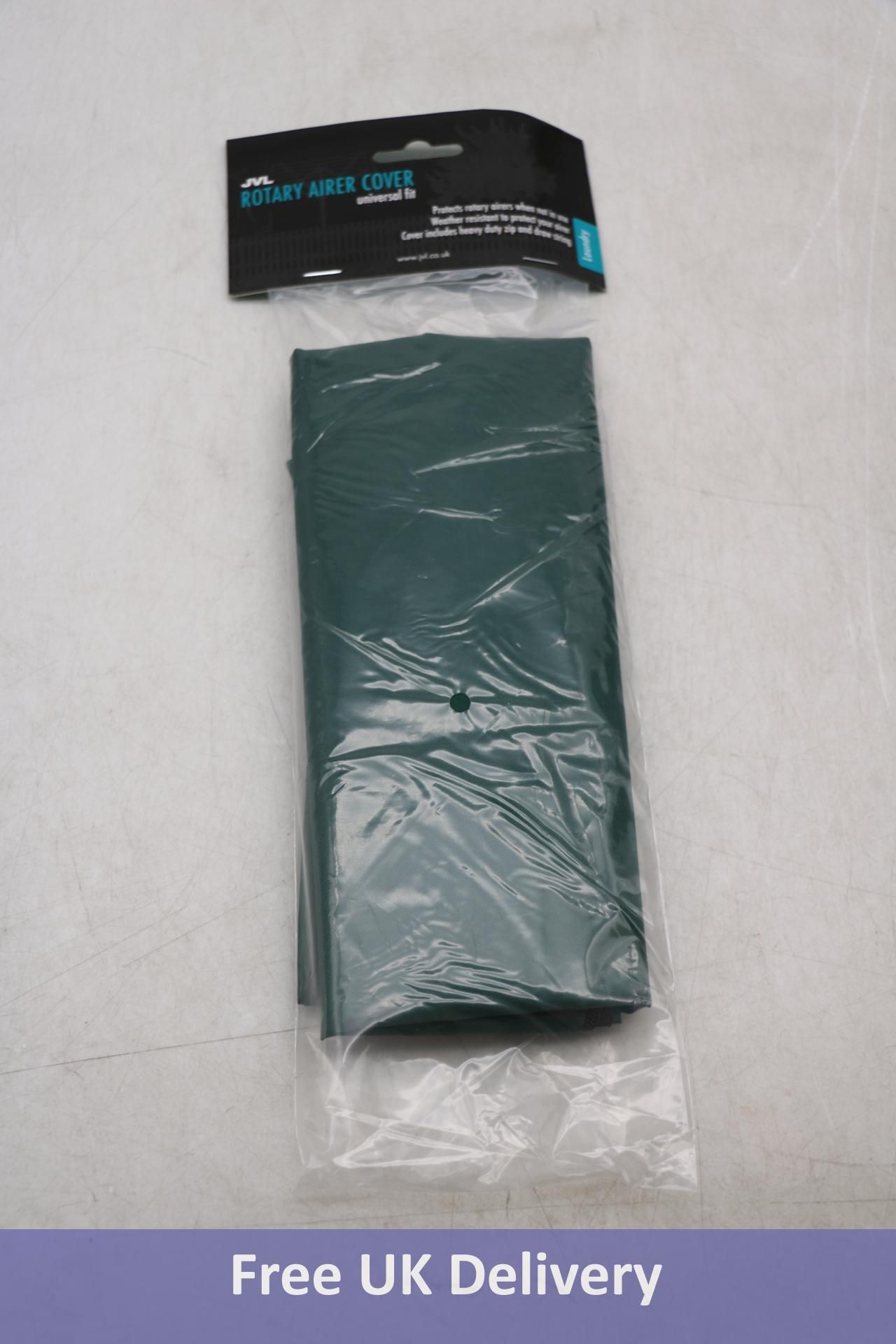 Five JVL Rotary Airer Cover with Zip, Green, 10 Per Box