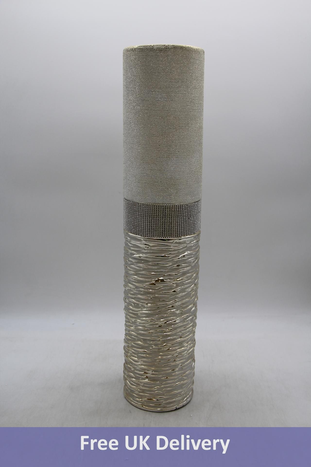 Two Champagne Large Wave Vase, VS231-L0-CM