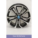 Dezent 18" Alloy Wheel, Black/Silver