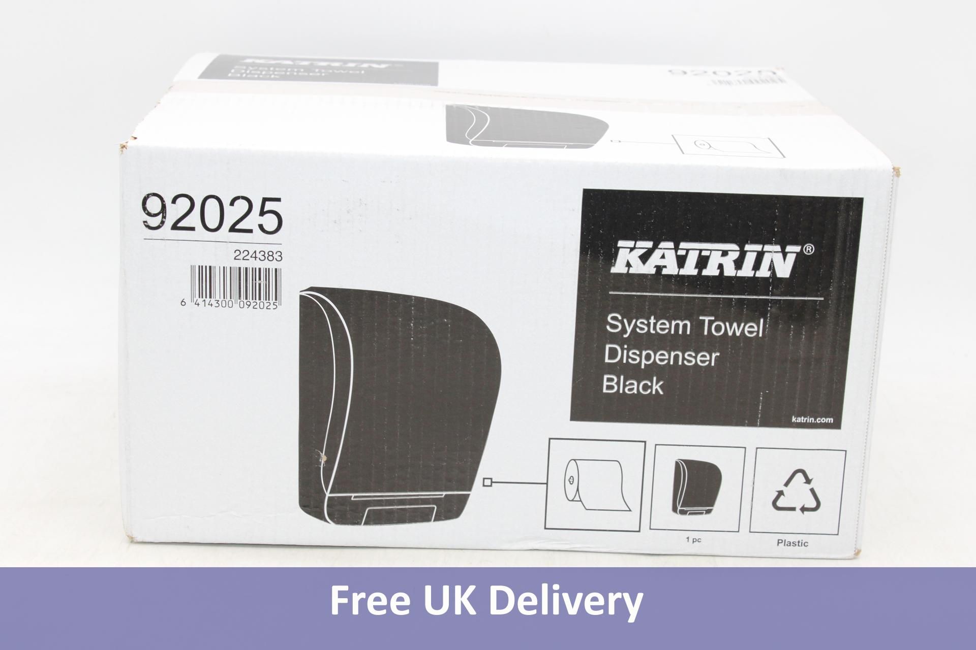 Katrin Inclusive System Towel Dispenser, Black, 92025