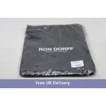 Nine packs of Ron Dorff Packing Bags, Black, 10 Per Pack