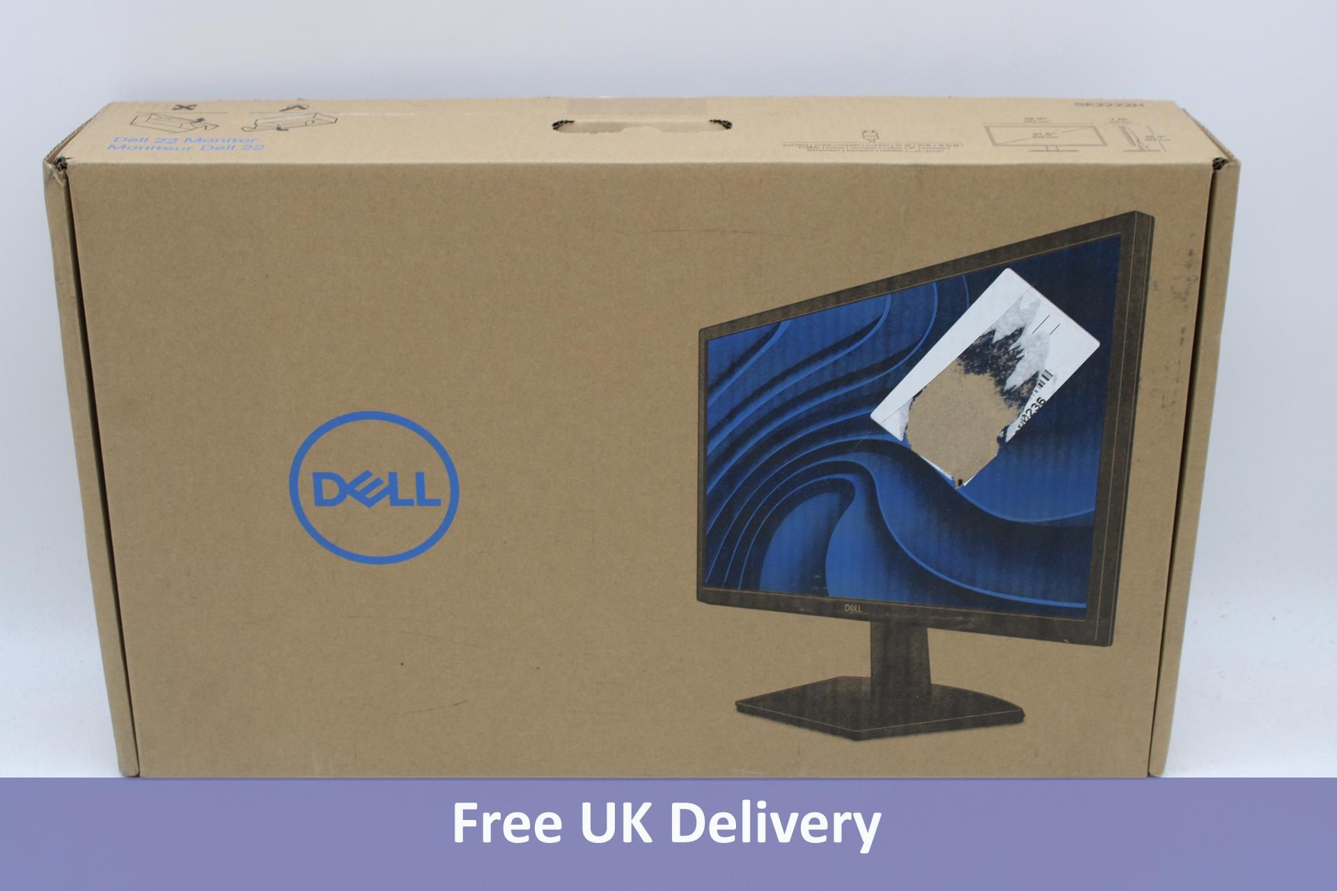 Dell SE2222H Monitor, Black, Size 22"