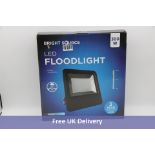 Bright Source Led Flood Light, Black, Size 440mmx400mmx110mm 300w 220-240v AC