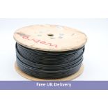 Webro WF100 Coaxial PVC Cable, Black, 250m