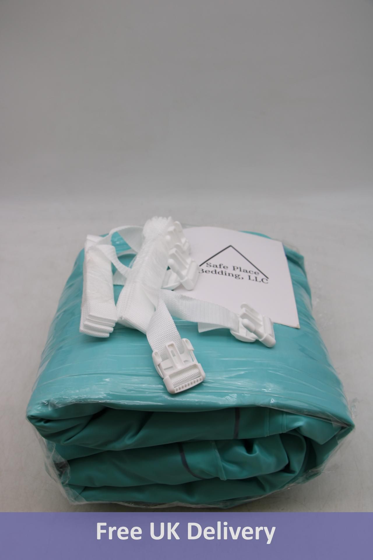Safe Place Bedding Inflatable Travel Bed, Light Blue, Not Tested