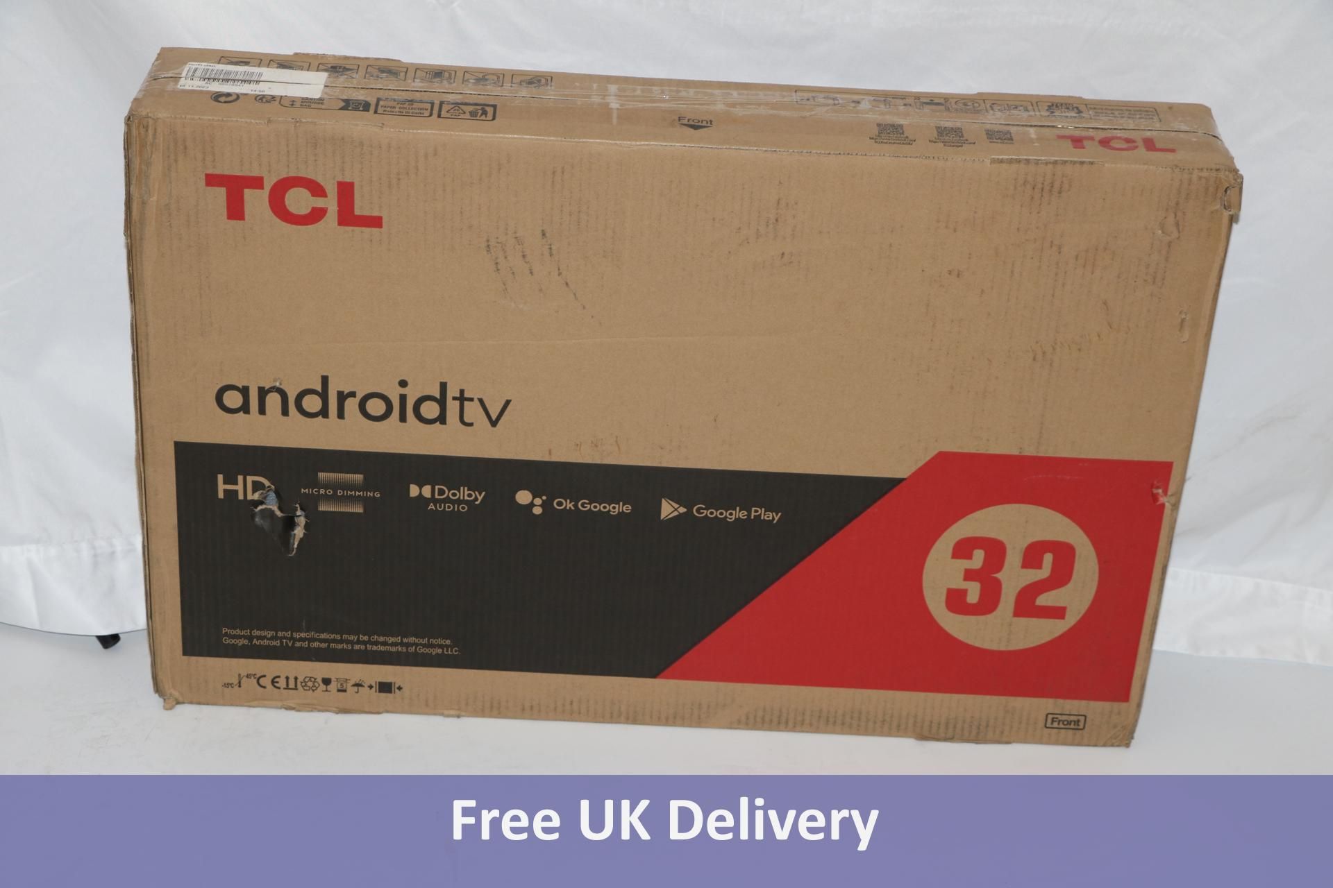 TCL Android TV, 32". Not tested