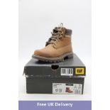 Caterpillar Colorado 2.0 Boots, Dark Beige, UK 6. Box damaged