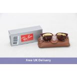 Ray-Ban 0RB4416 New Clubmaster Sunglasses, Red/Bordeaux Rose Gold/Polar Wine Grey Lens