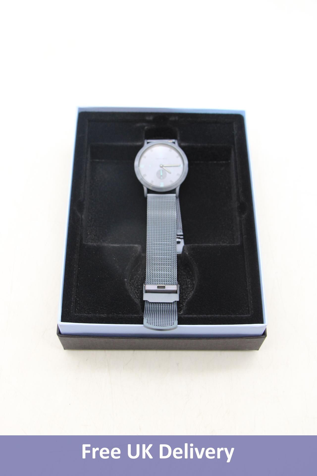 Lilienthal Berlin Watch, Mesh Blue