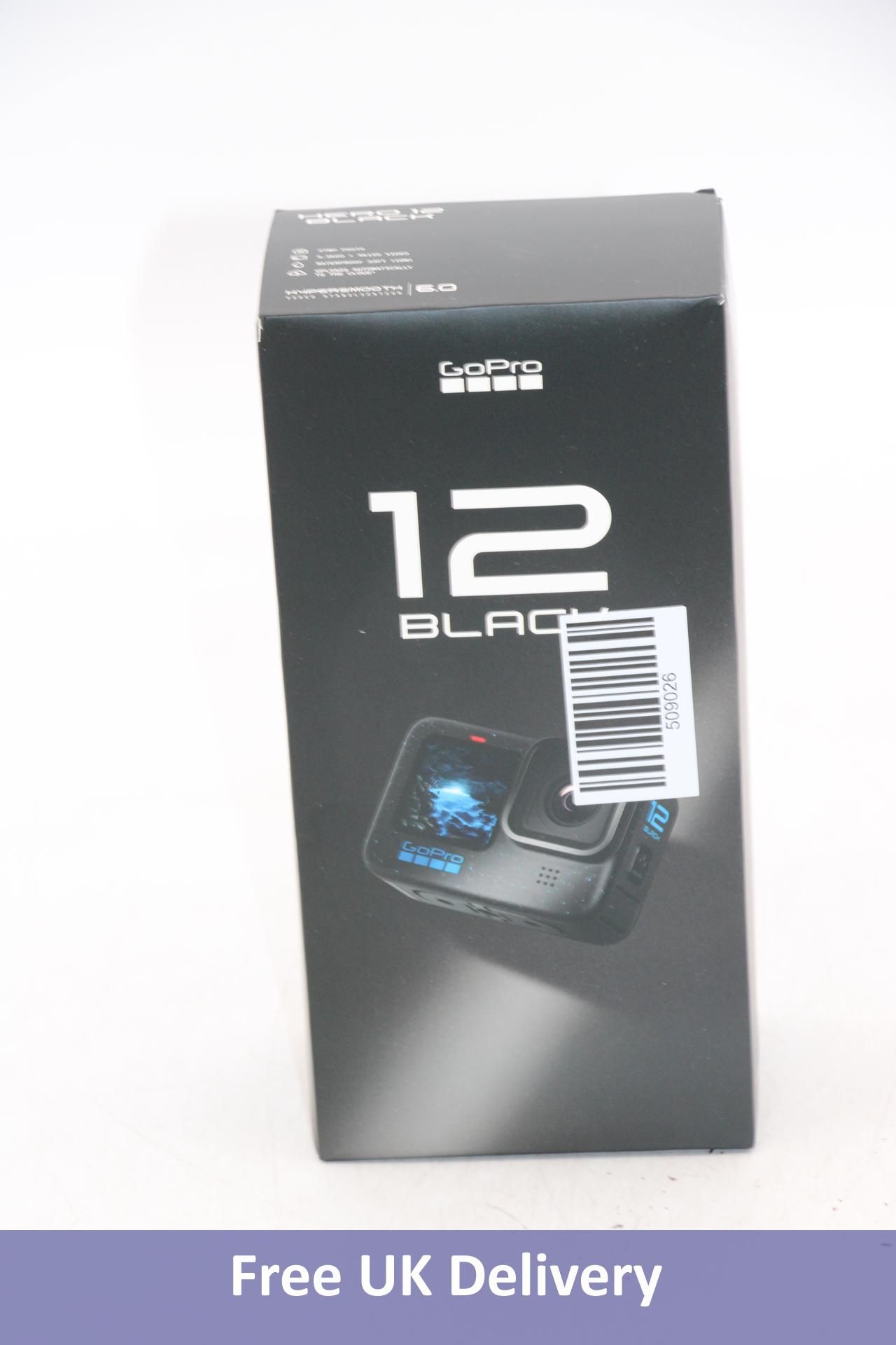 GoPro Hero 12, Black. Box damaged