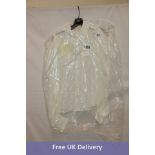 Ramy Brook Rose Ruffle Sleeve Button Front Blouse, Ivory, Size S
