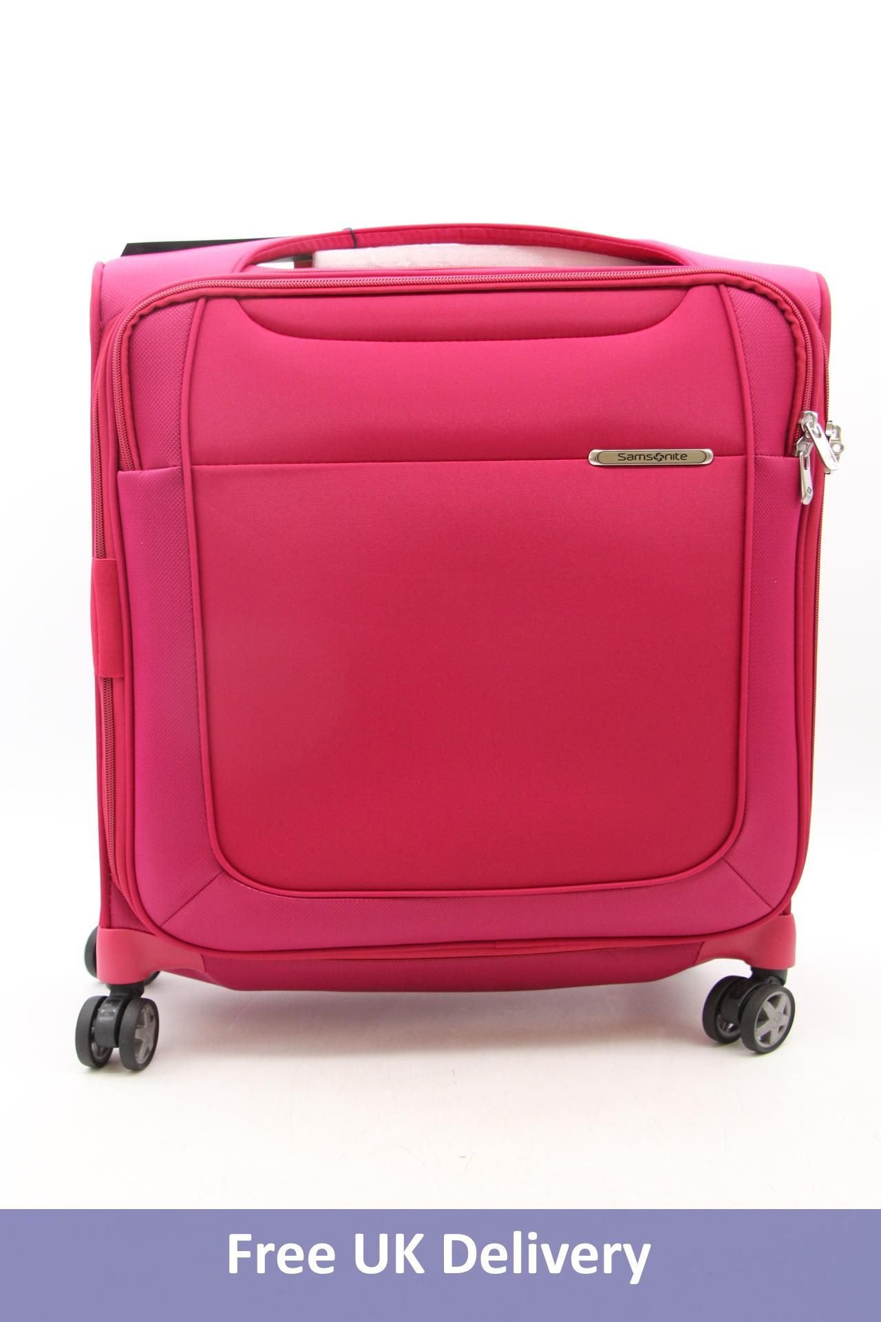 Samsonite Trolley D'Lite Spinner Suitcase, Fuchsia Pink, 55cm