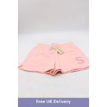 Stella Nova Casual Sweat Shorts, Pale Pink, Size S