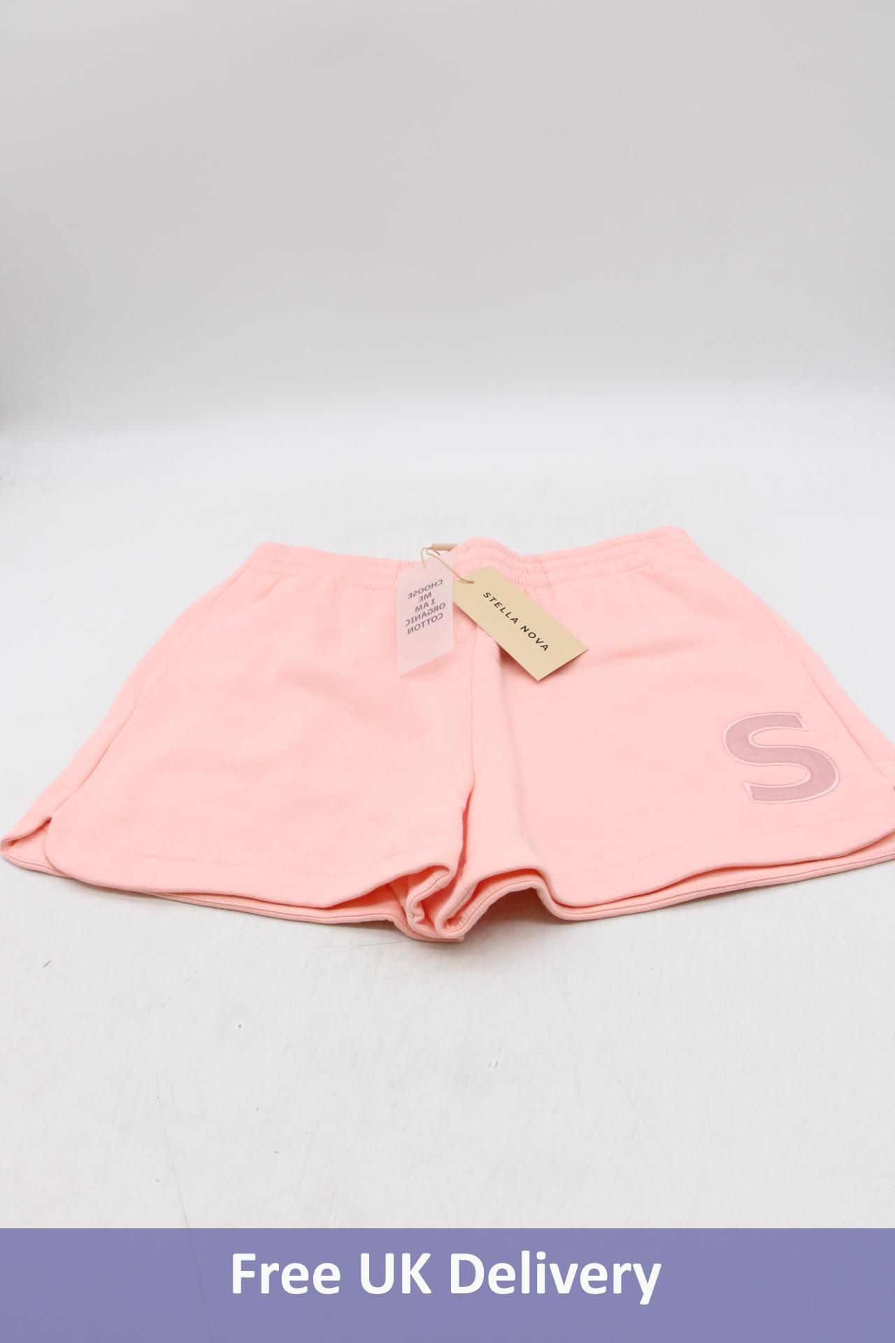 Stella Nova Casual Sweat Shorts, Pale Pink, Size S