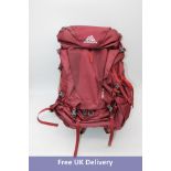 Gregory Kalmia XS/SM Plus Float Backpack, Bordeux Red, 60L 2.13KG