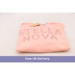 Stella Nova Casual Logo Sweatshirt, Pale Pink, Size S