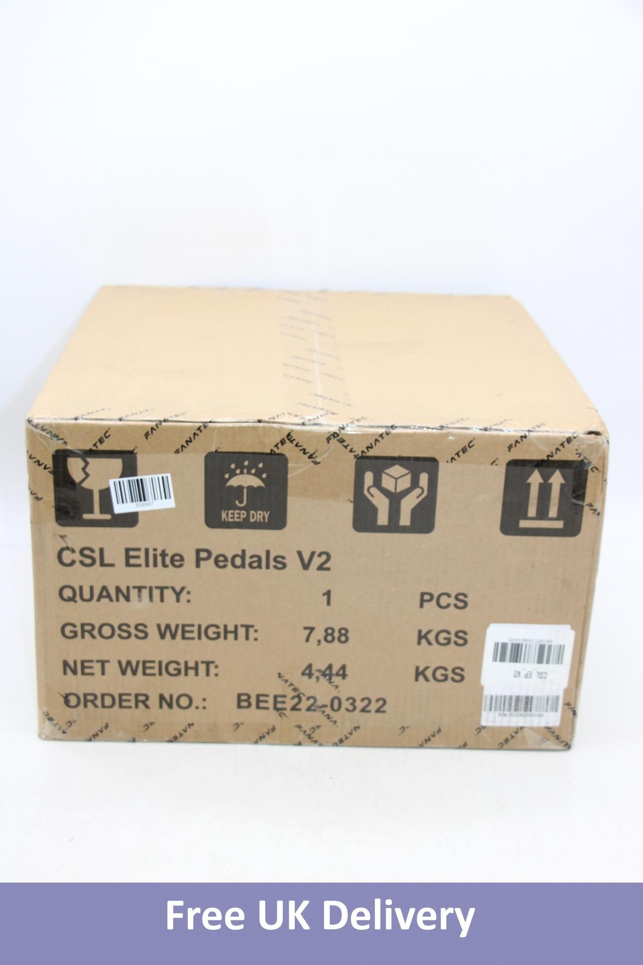 Fanatec CSL Elite Pedals V2. Box damaged