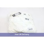Club L Bardot Wrap Neckline Maternity Maxi Dress, White, UK Size 10