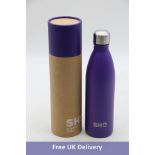 Nineteen Sho Original 2.0 Insulated Water Bottles, Purple, 750ml. Box damaged