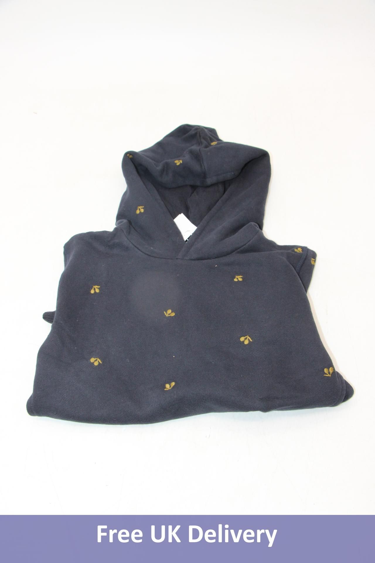 Bonpoint Sweat Tita Brodie Kids Hoodie, Navy, Size 6A