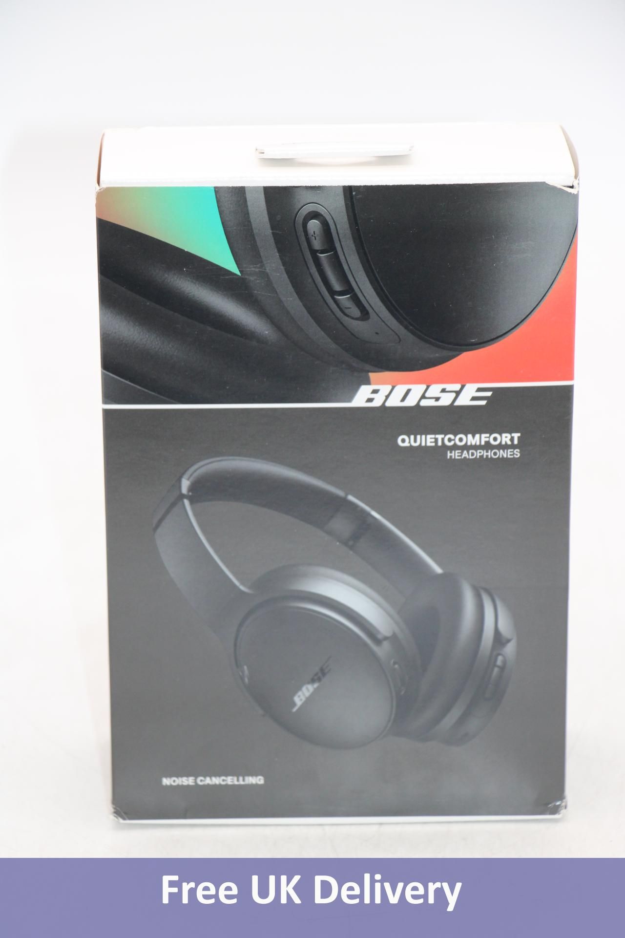Bose Quiet Comfort Wireless Bluetooth Noise Cancelling Headphones, Black