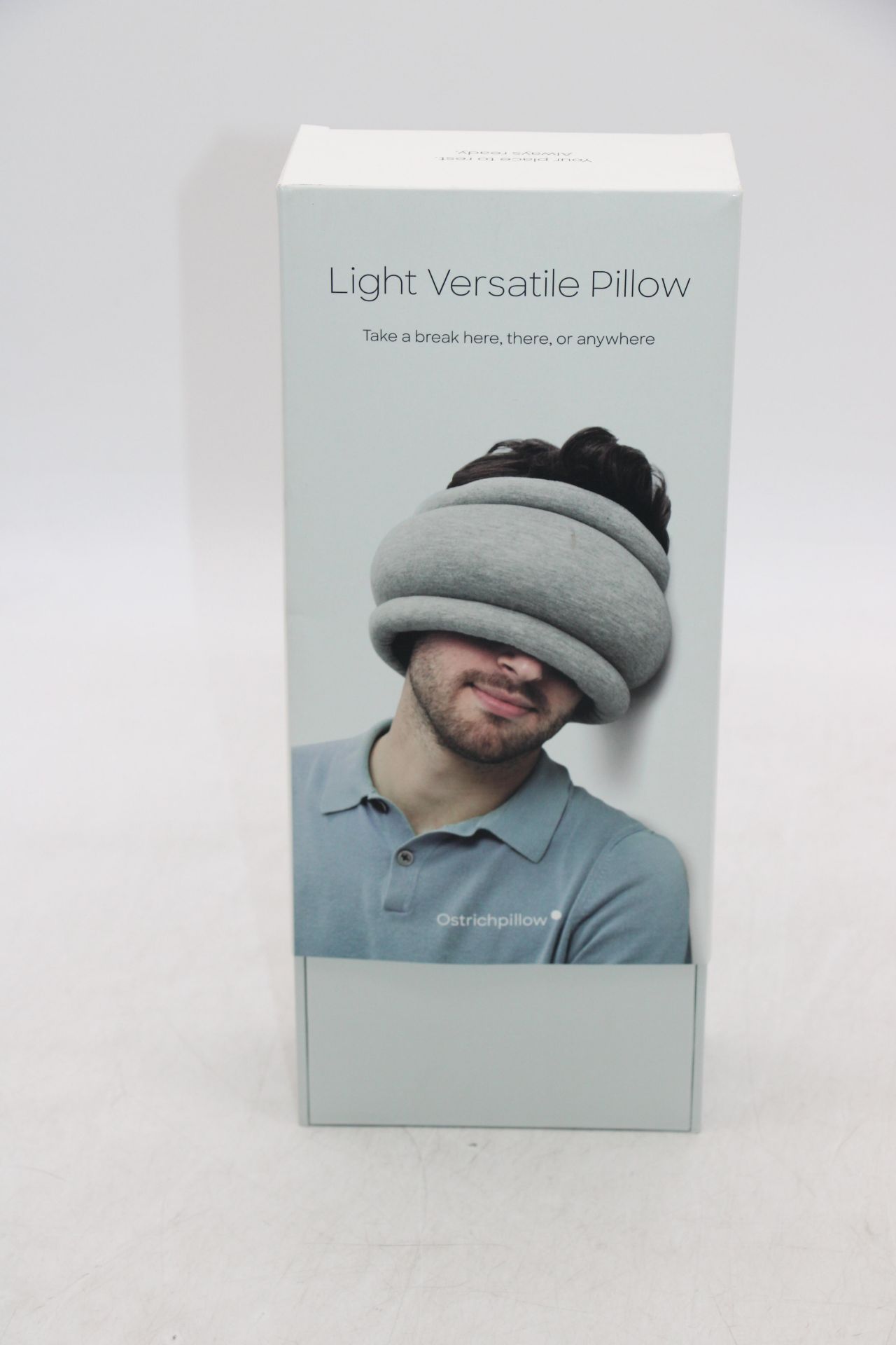 Ostrichpillow Travel Pillow, Sleepy Blue - Image 2 of 2