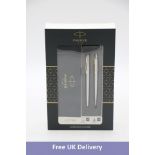 Two Parker Pen Gift Sets, Silver/Gold