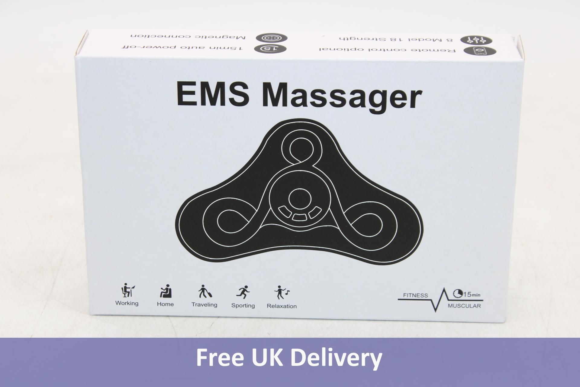 Four EMS Muscular Fitness Massage Patches