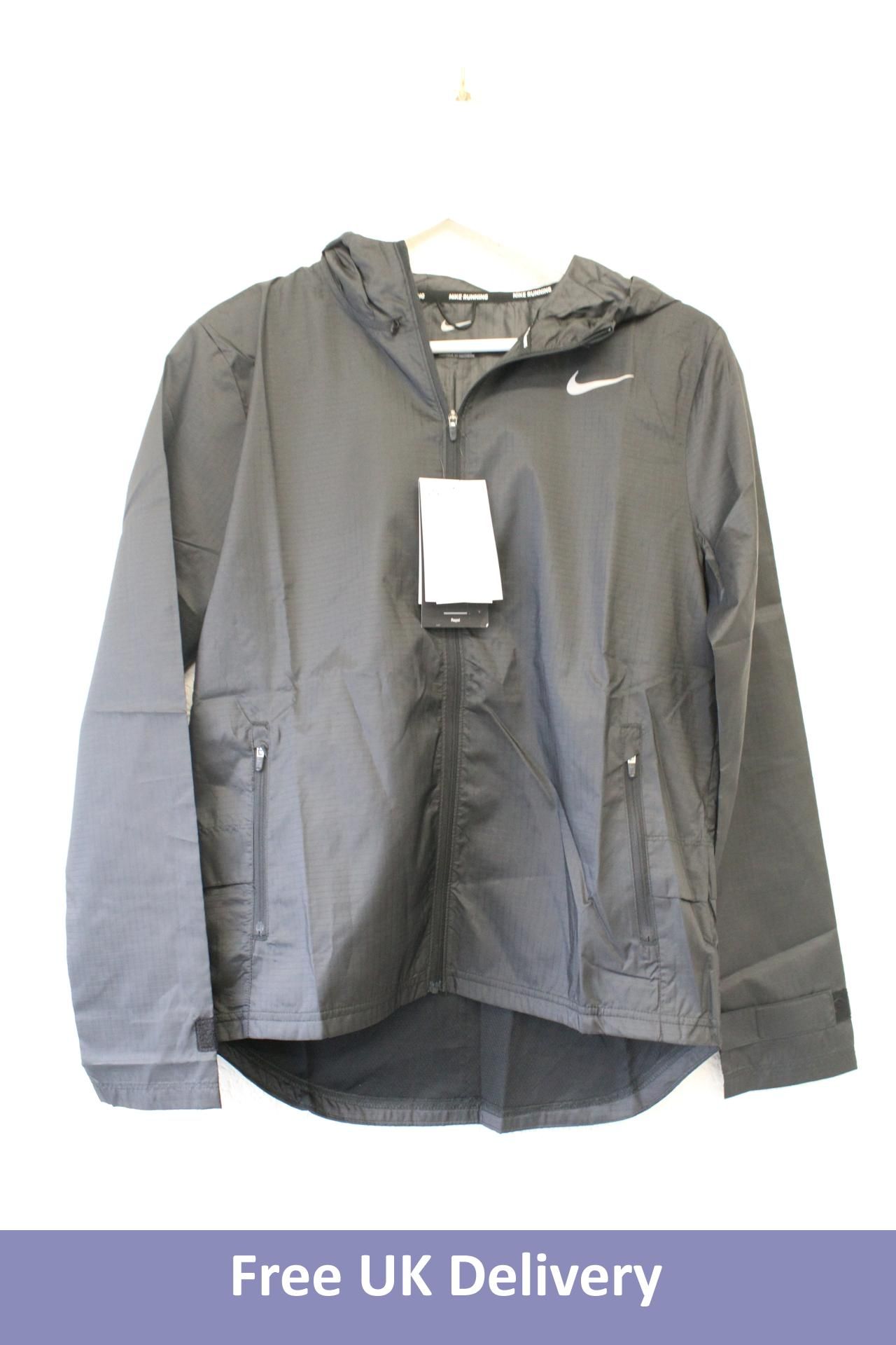Nike Women's Essential Running Jacket, Black, Size S/P