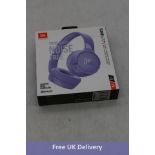 JBL Tune 670nc Noise Cancelling Headphones, Light Purple, Box Open