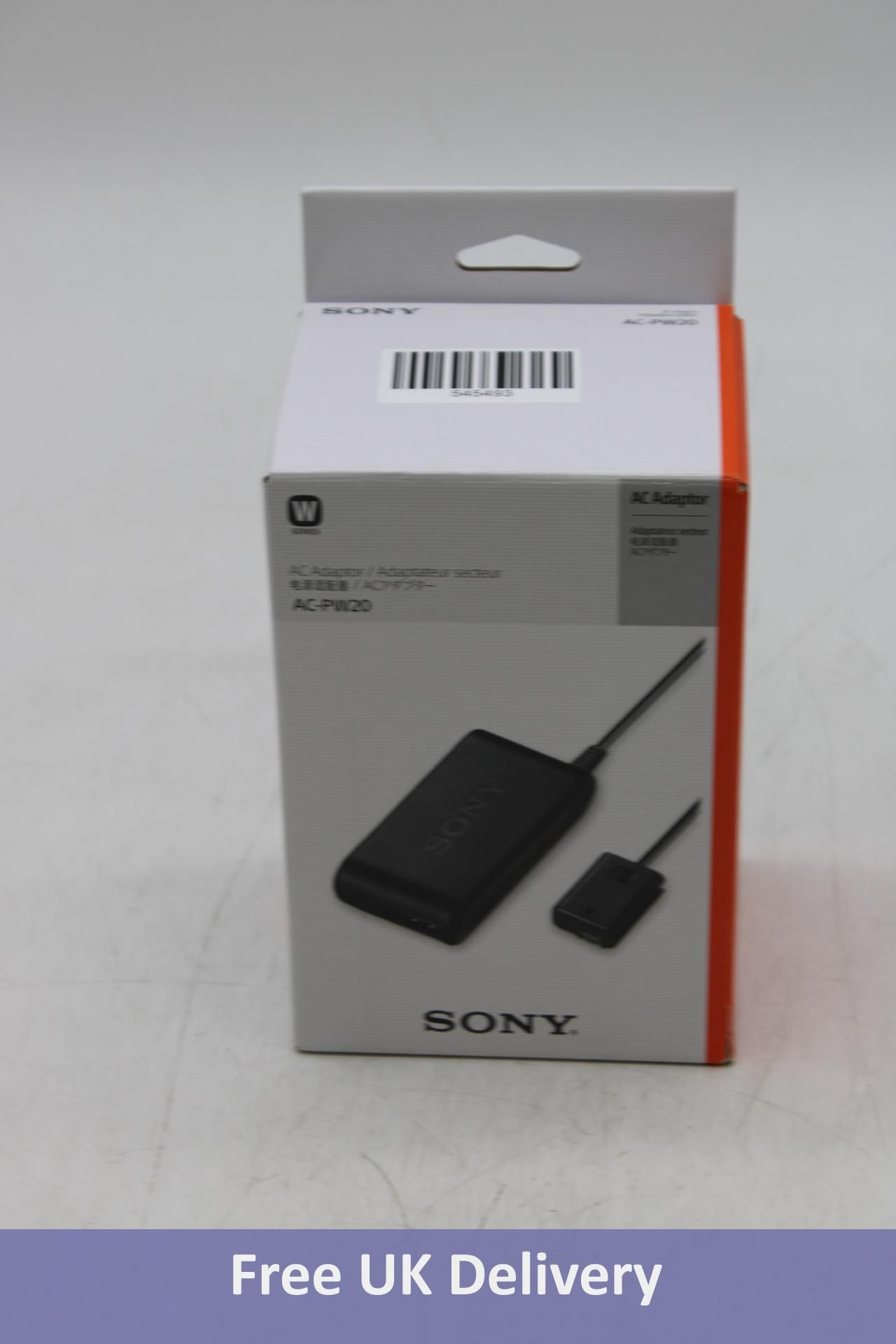 Sony AC-PW20 AC Adaptor, Non-UK Plug, Not tested