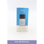 Ring Video Doorbell 2nd Gen, Box open, Unchecked