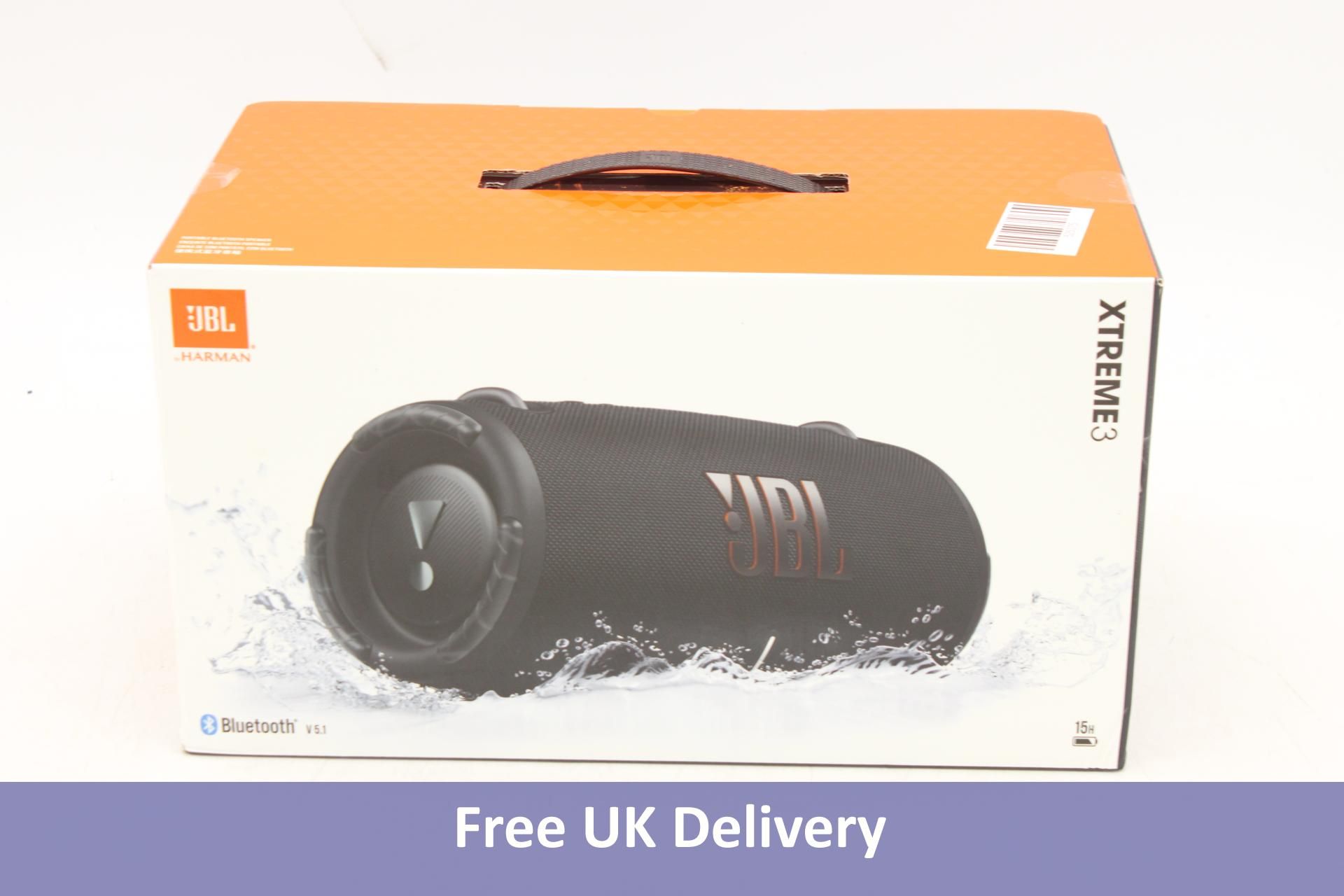 JBL Xtreme 3 Portable Bluetooth Speaker, Black