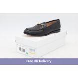 Boemos Loafers, Black/Gold, Size 41. Box damaged