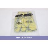 Four Pairs Good Money Counting Kit Shorts, Yellow, Size M