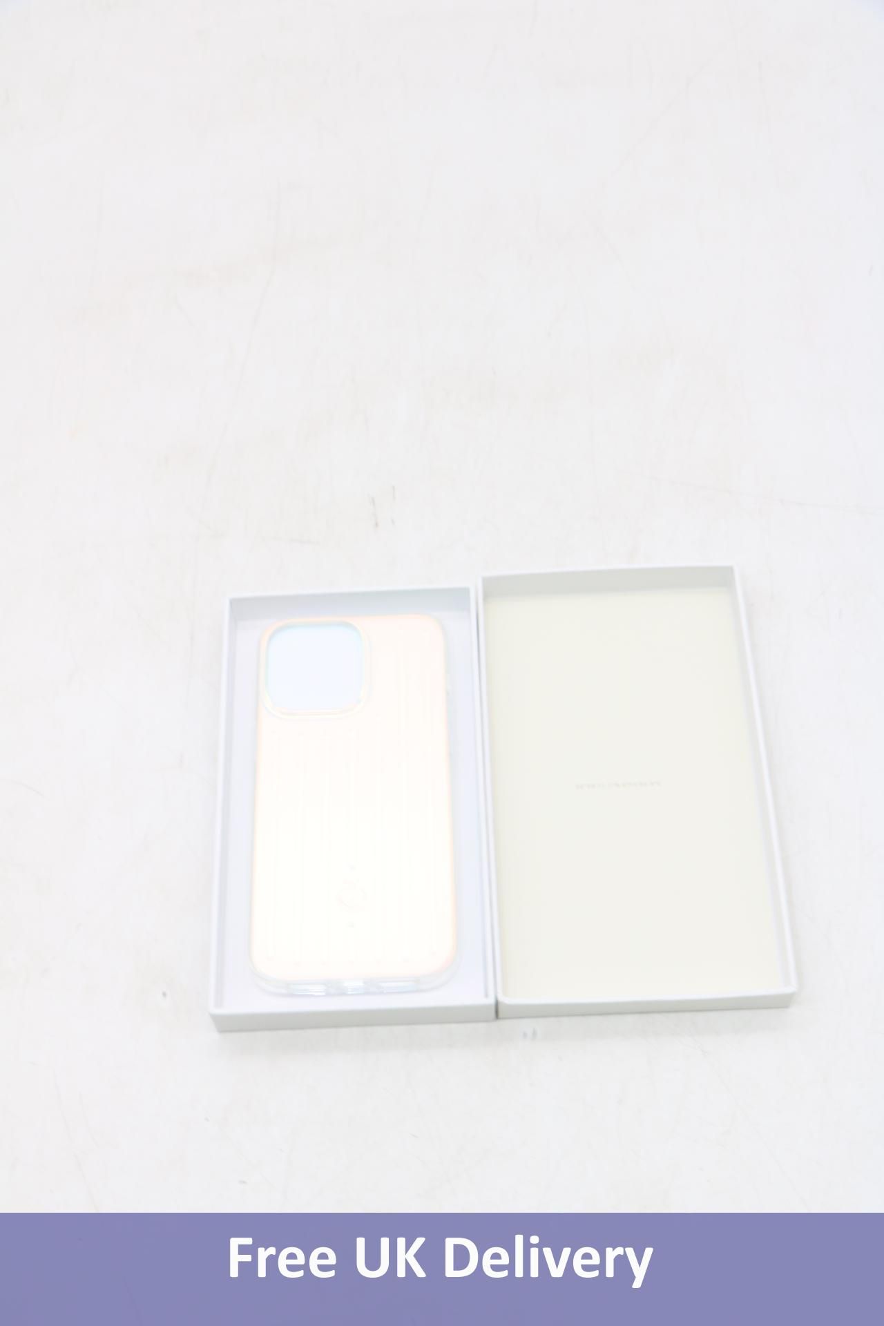 Rimowa Iphone 15 Pro Max Case, Iridescent