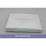 Frette King Ajour Duvet Cover Set, White, Size 106 x 126 Inch