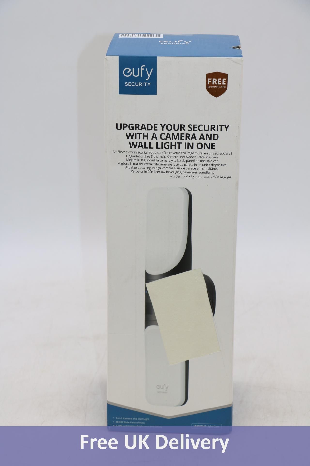 Eufy Security 2 In 1 Camera and Wall Light 2k HD, White